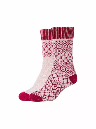 CAMANO | Calzini da donna per il tempo libero Cosy Jacquard, confezione da 2 | 